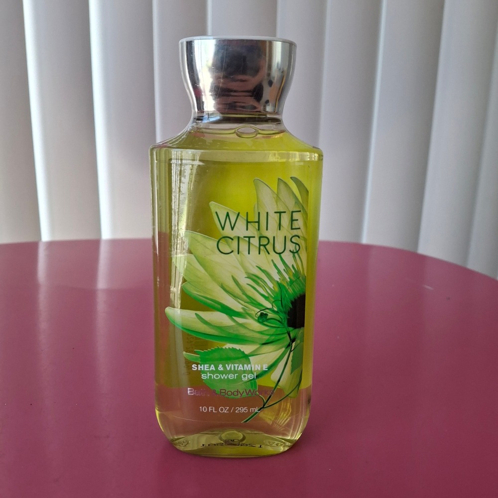 Bath & Body Works WHITE CITRUS Shower Gel 10 fl oz Retired